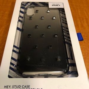 IPhone X Rebecca Minkoff Hey Stud Case NIB